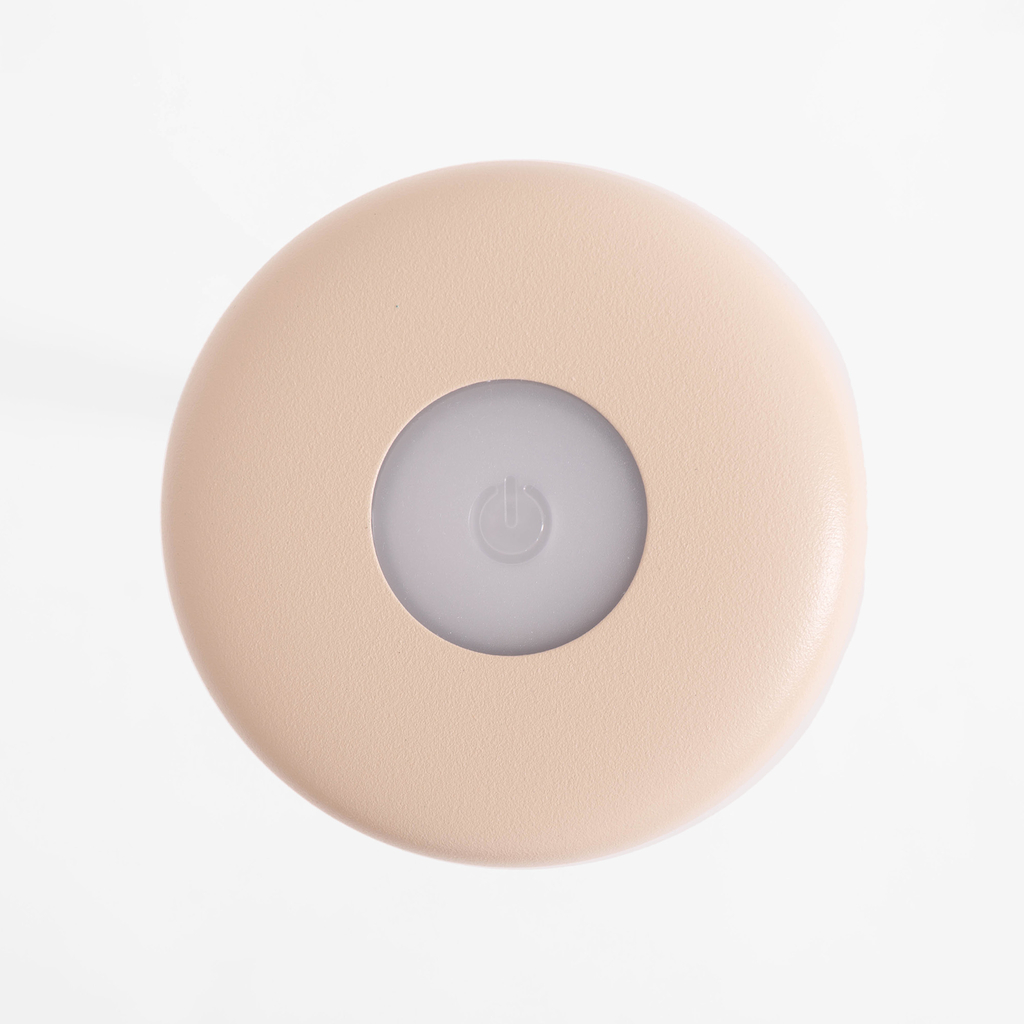 Stolní lampa LED IP44 krémová POCO