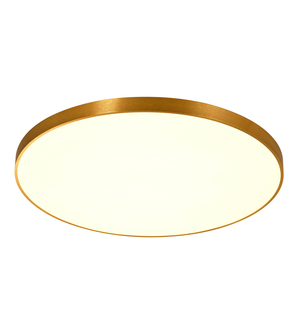 Zlaté kulaté stropní LED svítidlo SIERRA 80 cm