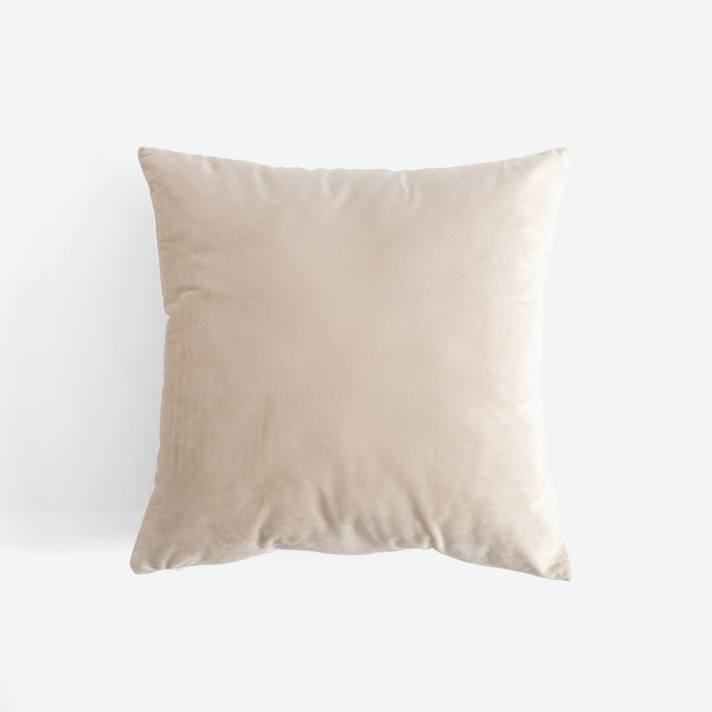 Povlak na polštář s vánočním motivem béžová CALIN 45x45 cm