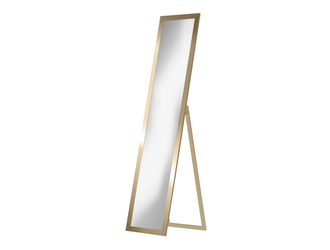 Stojící zrcadlo ve zlatém rámu SLIM 40 x 160 cm