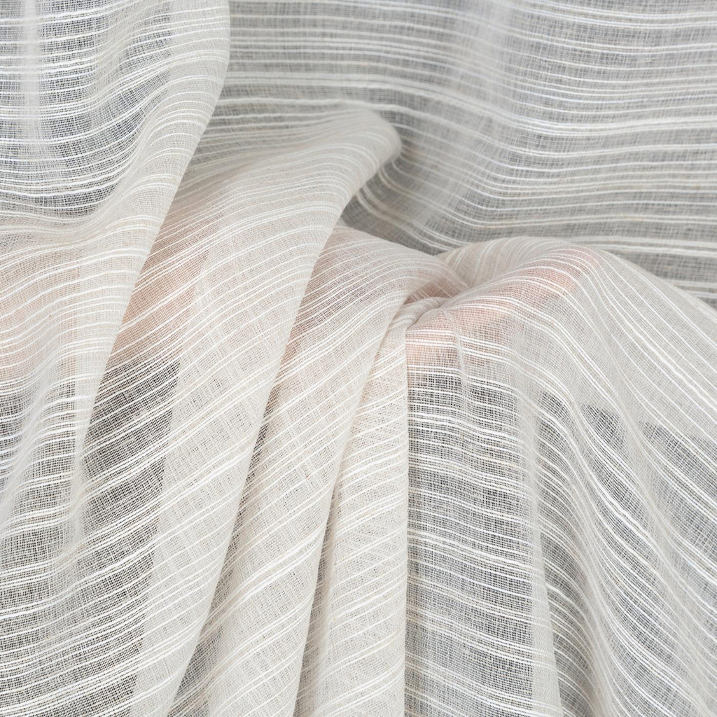 Záclona do obývacího pokoje béžová ARIA 140x250 cm
