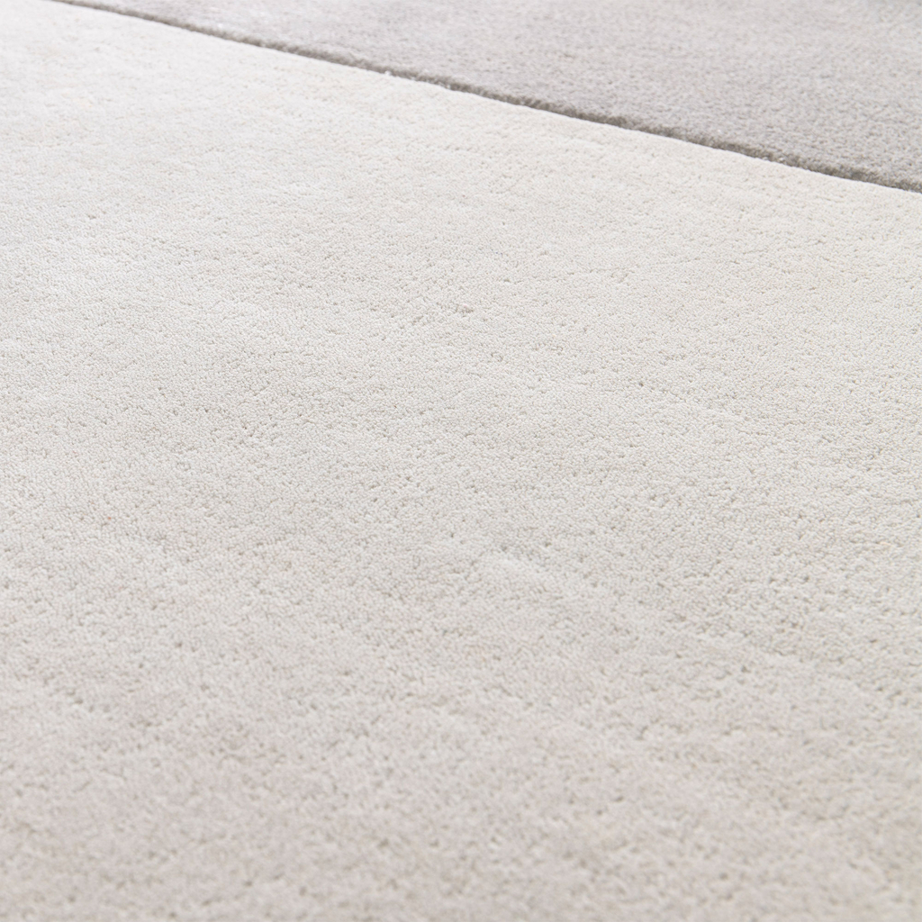 Vlněný koberec do obývacího pokoje ELEMENTS krémovo-šedý 200x290 cm