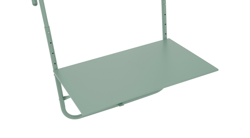 Světle zelený balkonový stolek PEONY
