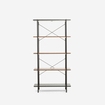 Regál na kovových nohách TUMILLO