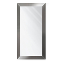 Zrcadlo ve stříbrném rámu MILANO 74x134 cm