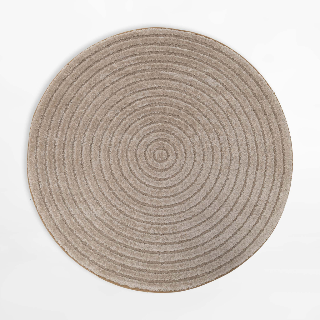 Koberec geometrický béžový INSPIRATION 120 cm