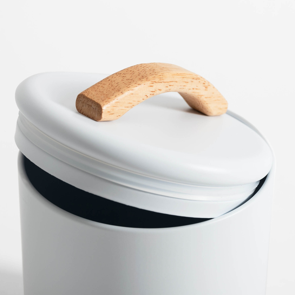 Bílá kuchyňská nádoba SUGAR 16 cm