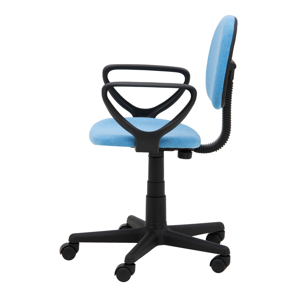 Světle modrá dětská otočná židle NUPIG