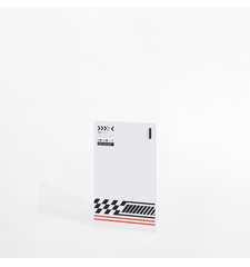 TRENDS PŘEDNÍ ČÁST K REGÁLU 1D CAR BÍLÁ