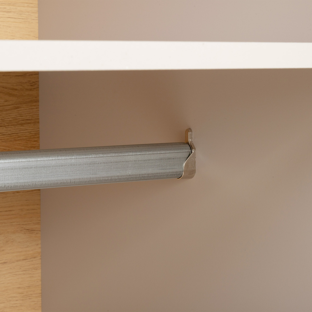 Šatní skříň se zásuvkami 3-dveřová CLOUDIN