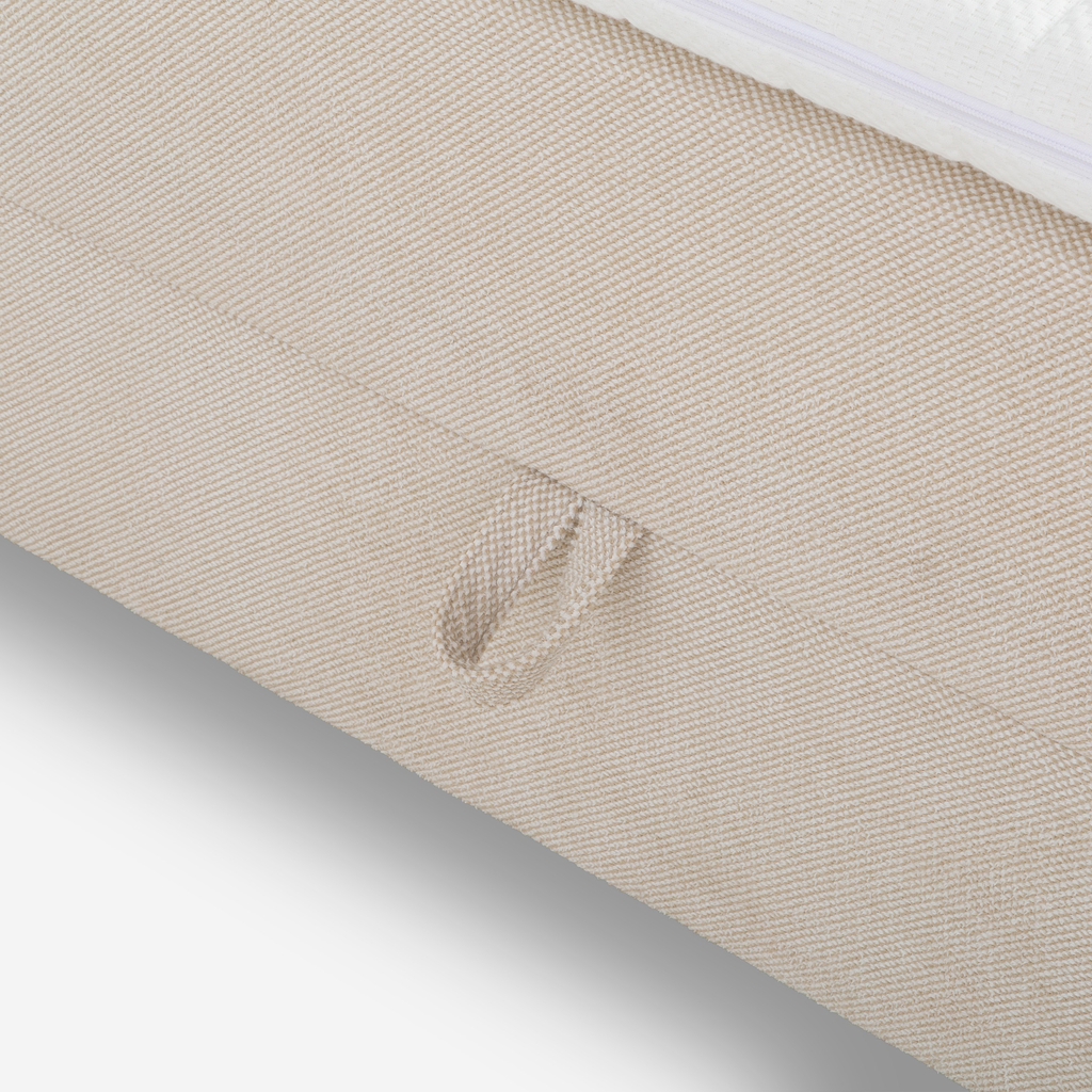 Postel boxspring světle béžová LILIAN 160x200 cm