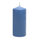 Modrá dekorativní svíčka 6x10 cm