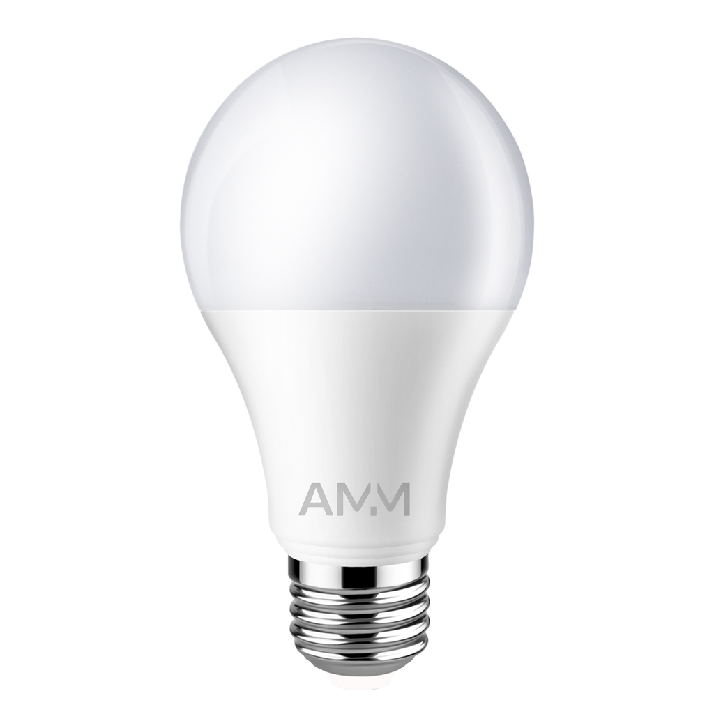LED žárovka E27 8,5 W teplé barvy AMM-E27-A60-8,5W-WW