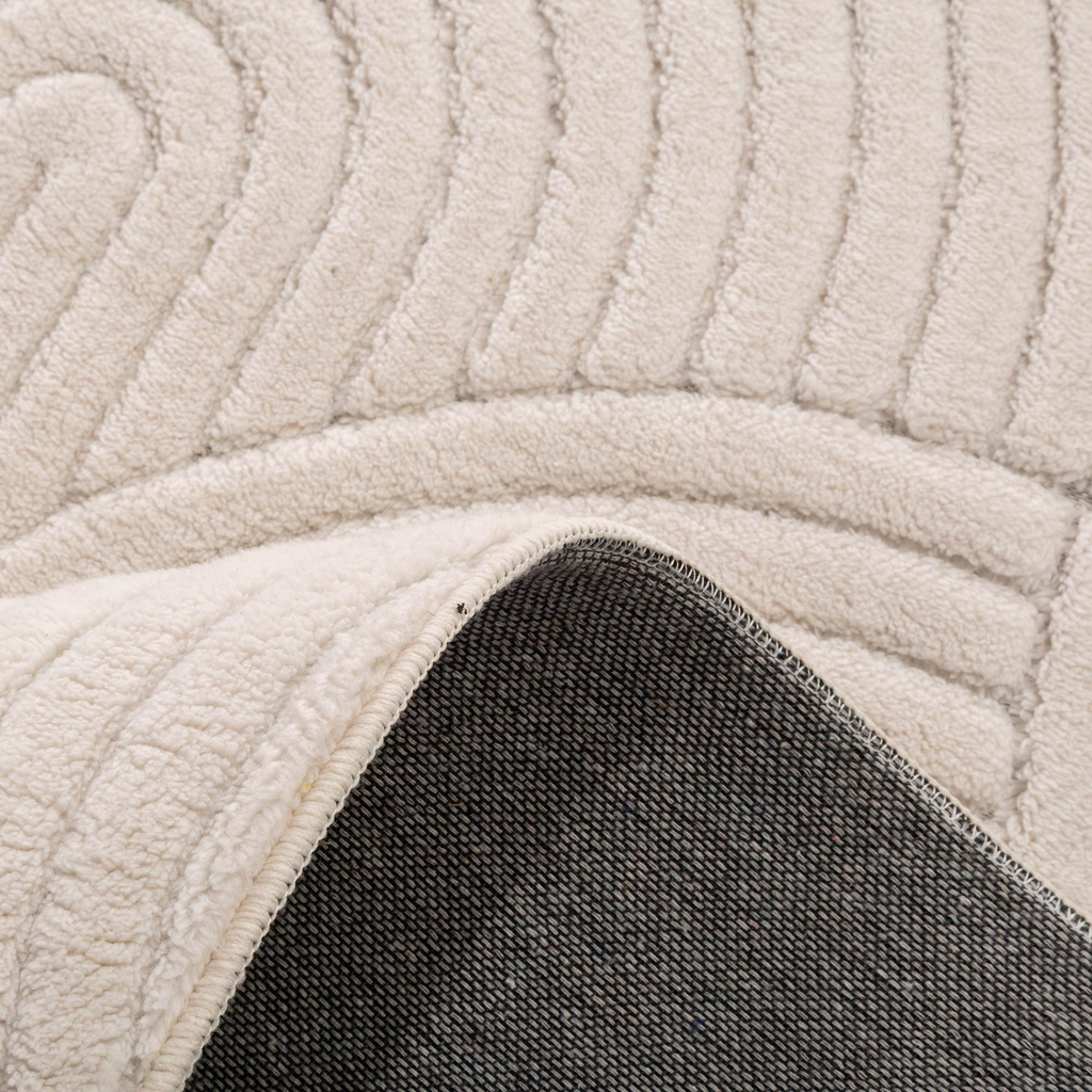 Koberec do obývacího pokoje MODERNO, krémový, 160x230 cm