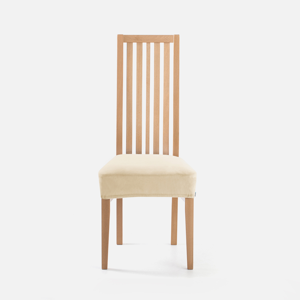 Potah na židli světle béžový SENTO 40x40