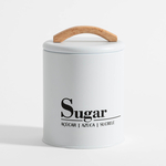 Bílá kuchyňská nádoba SUGAR 16 cm