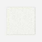 Bílé papírové ubrousky INSPIRATION FLORAL, 20 ks