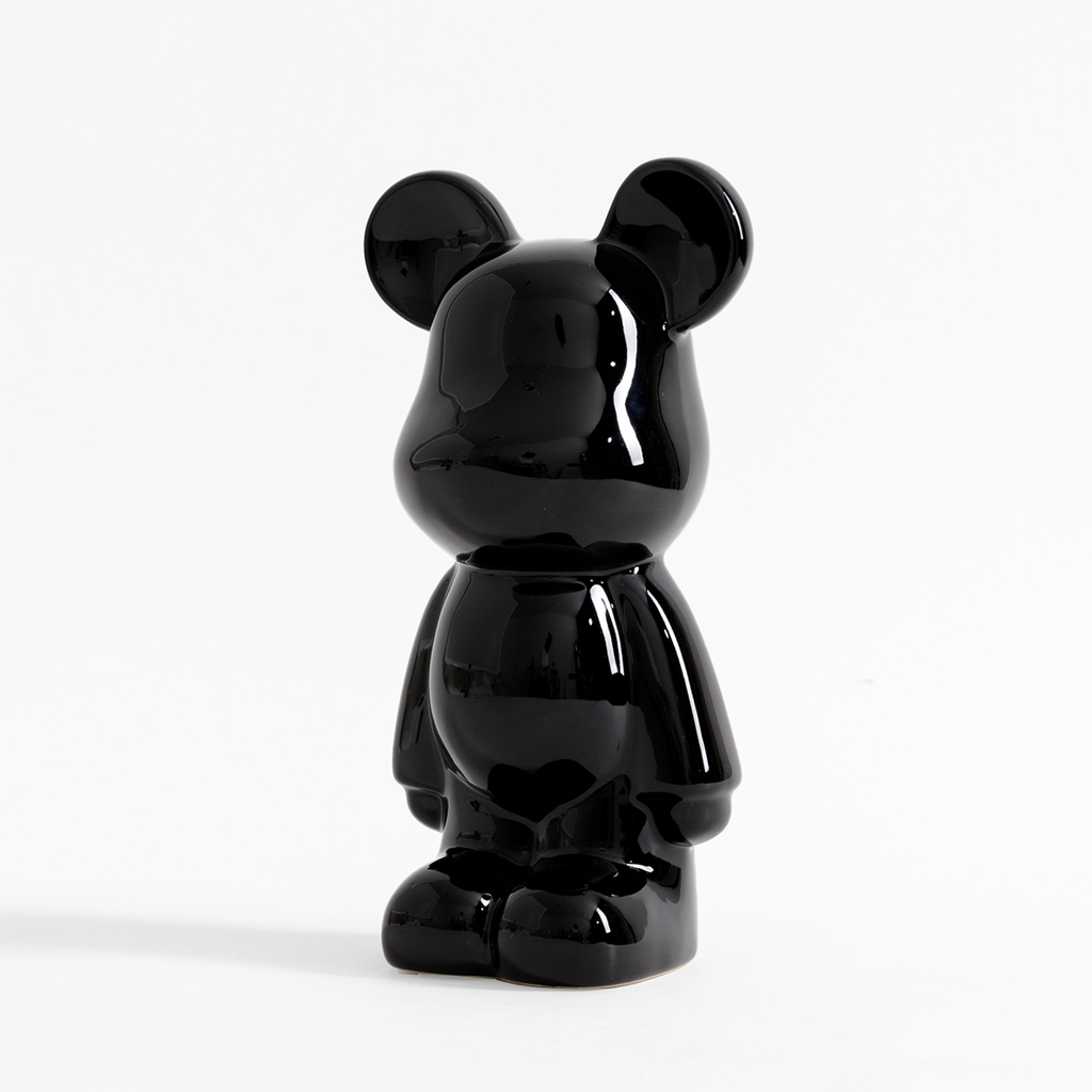 Dekorační figurka MEDVĚD černá