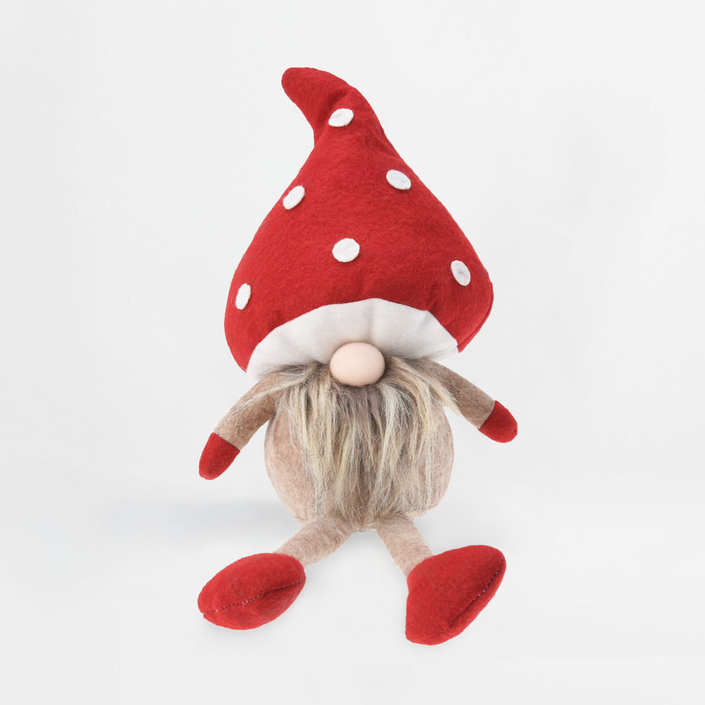 Dekorativní figurka skřítek hříbeček 40 cm MIX