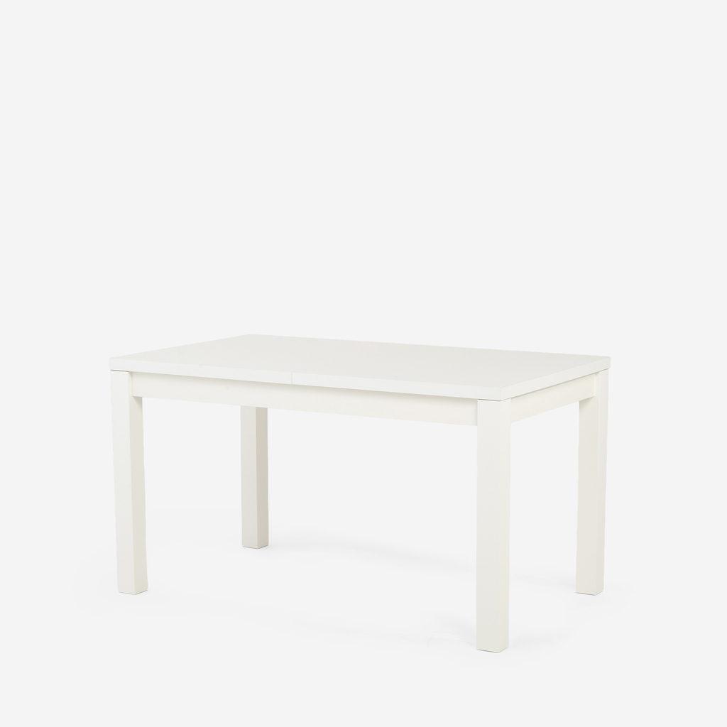Rozkládací stůl bílý mat KELIN 138-178 cm