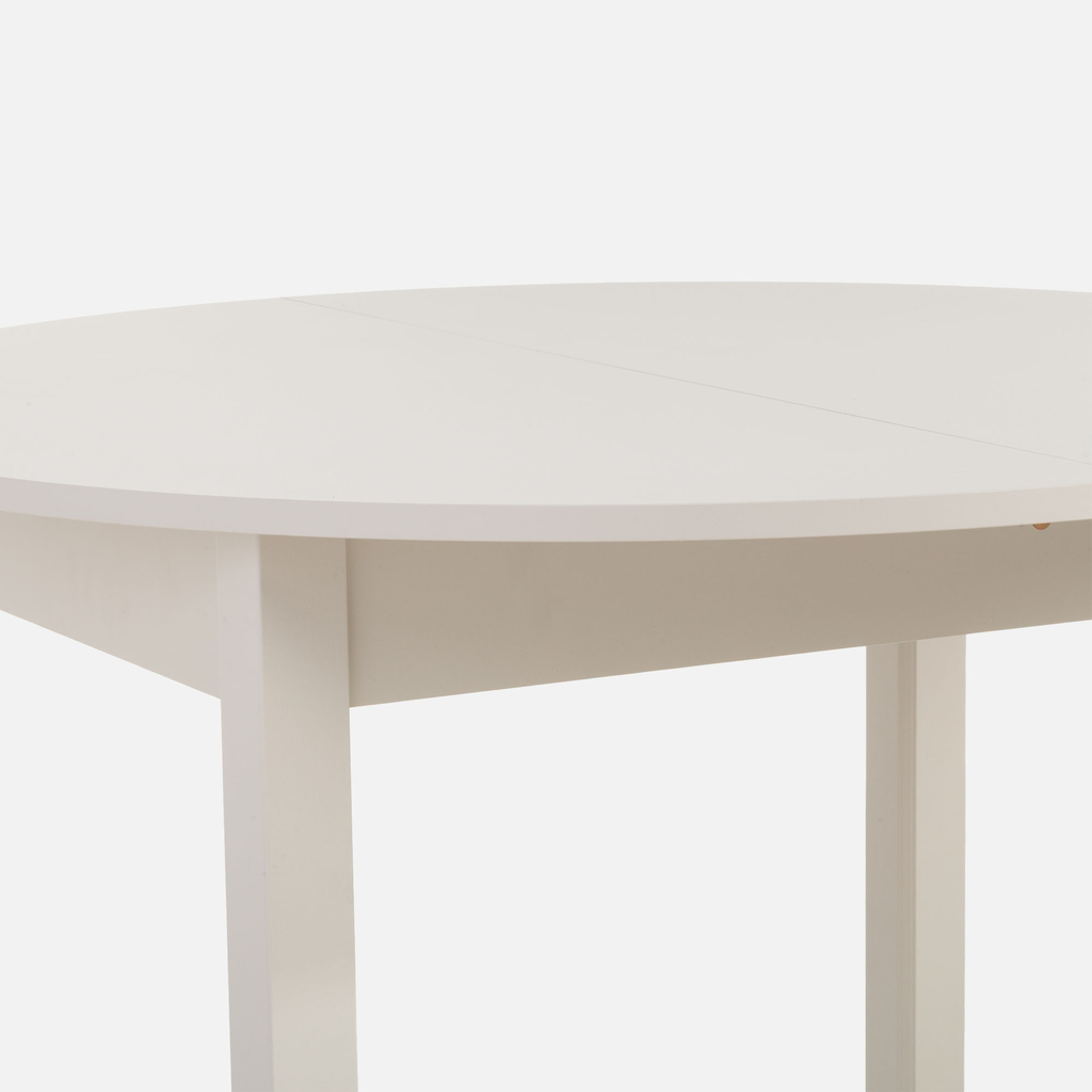 Stół okrągły UNO rozkładany 100-140 cm kaszmir
