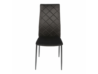 Černá čalouněná židle ASKOK