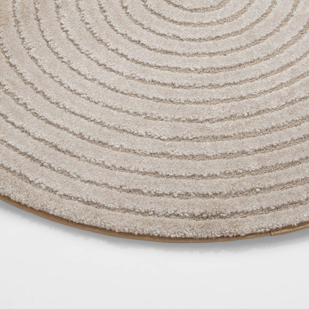 Koberec geometrický béžový INSPIRATION 120 cm