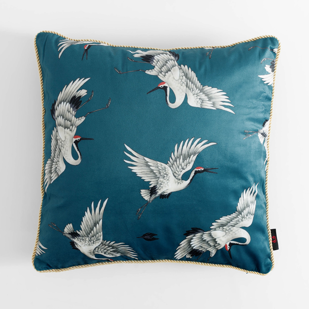 Dekorativní povlak na polštář tmavě modrý MELL 45x45 cm