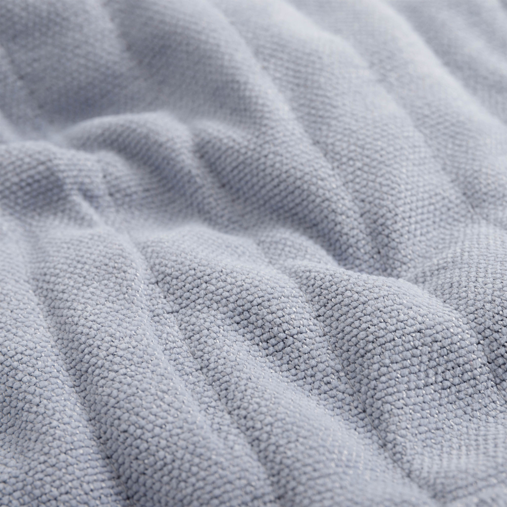 Šedý přehoz CASSIEN 220x240 cm