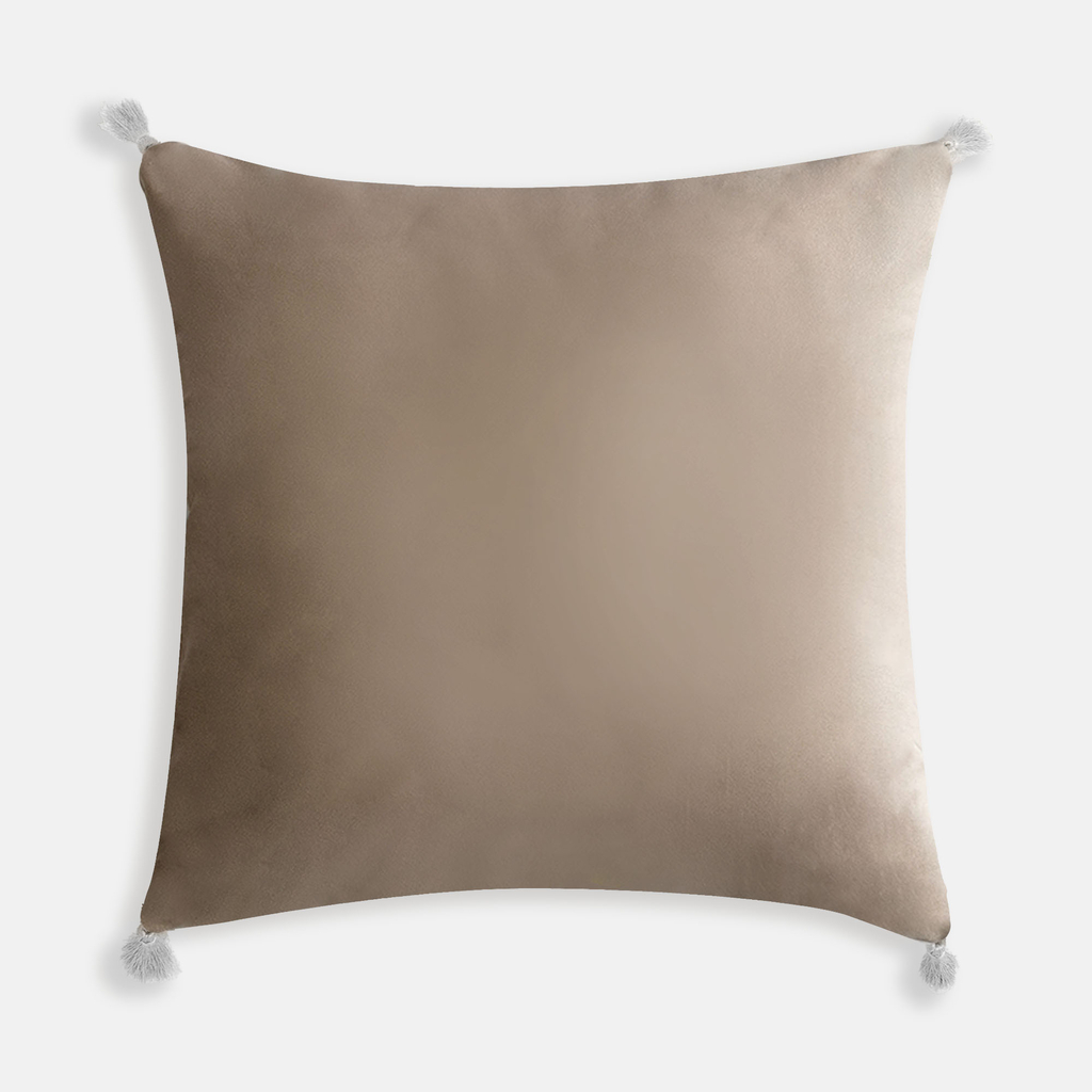 Dekorační povlak na polštář s mořským korálem ATLANTIC taupe 45x45 cm