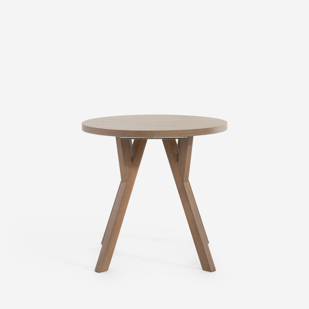 Kulatý rozkládací stůl PAOLO MINI 80-160 cm