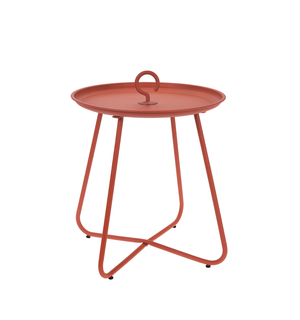 Červený stolek s úchytem PEONY
