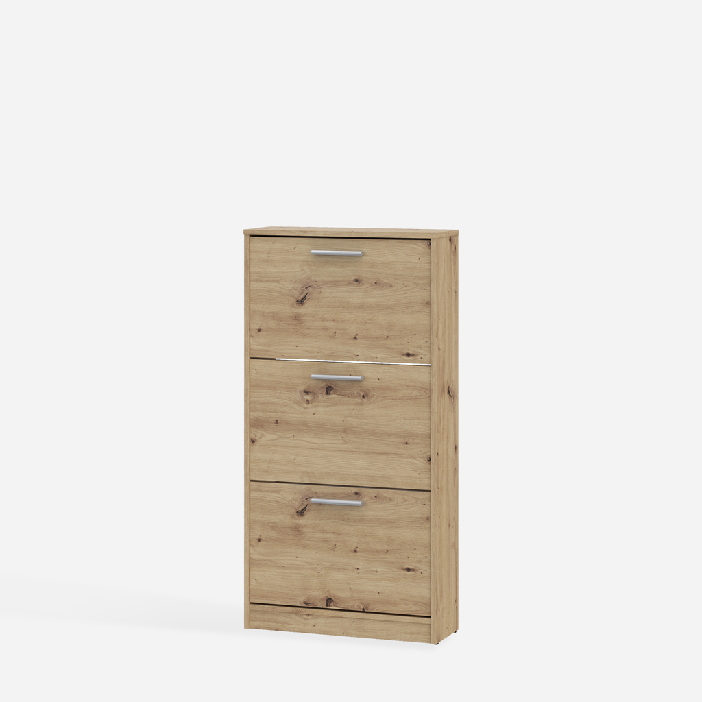 Botník se 3 přihrádkami NOCII dub artisan