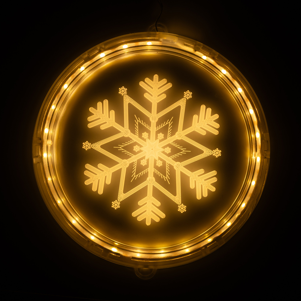 Vánoční dekorace LED SNĚHOVÁ VLOČKA