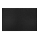 Sada 3 bavlněných kuchyňských utěrek černé barvy 40x60 cm