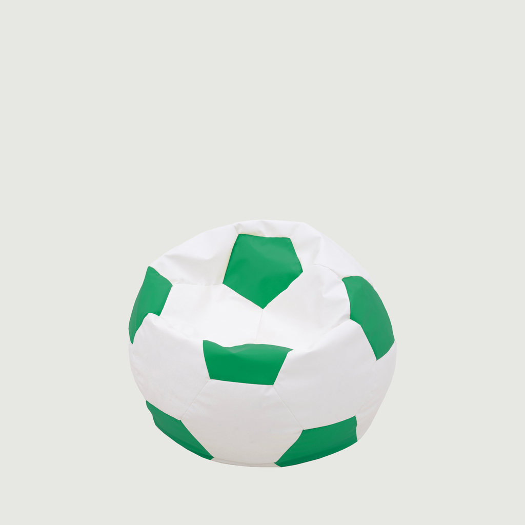 Sedací vak SPORT M bílo-zelený
