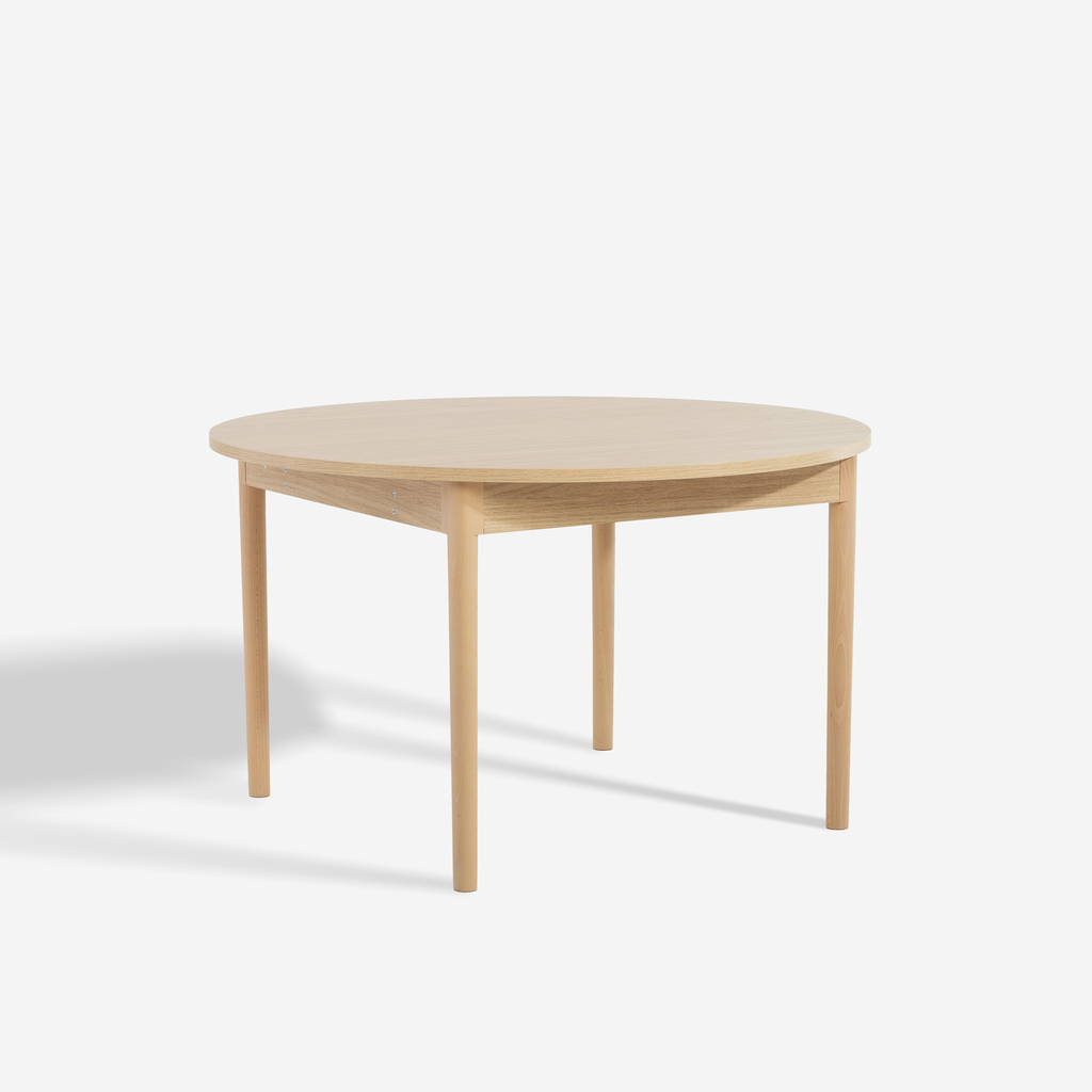 Kulatý rozkládací stůl CALASETTA 130-165 cm