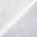 Bílý ubrus ROSE 140x220 cm