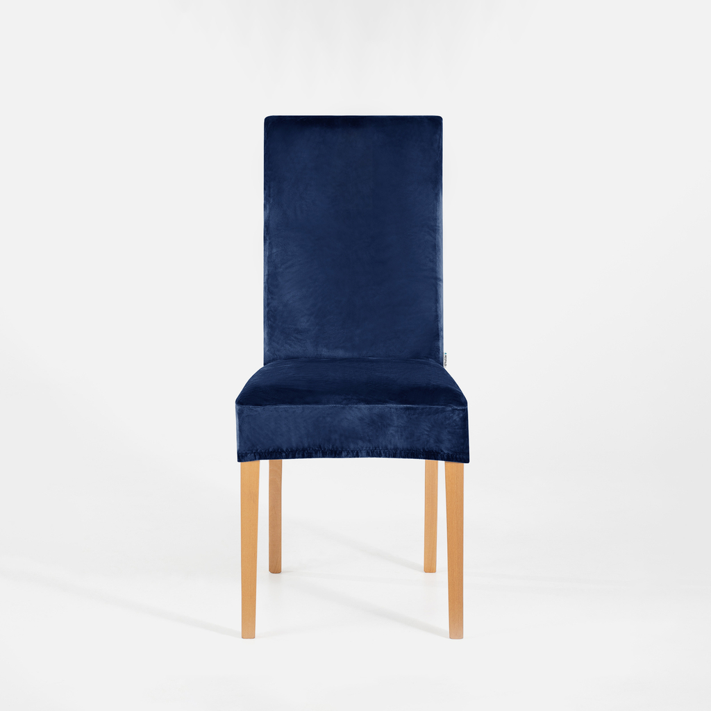 Potah na židli indigo SENTO 48x48x58 6 ks