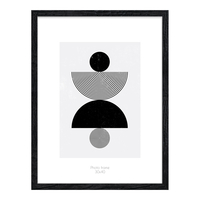 Fotorámeček 30 x 40 černý KYOTO