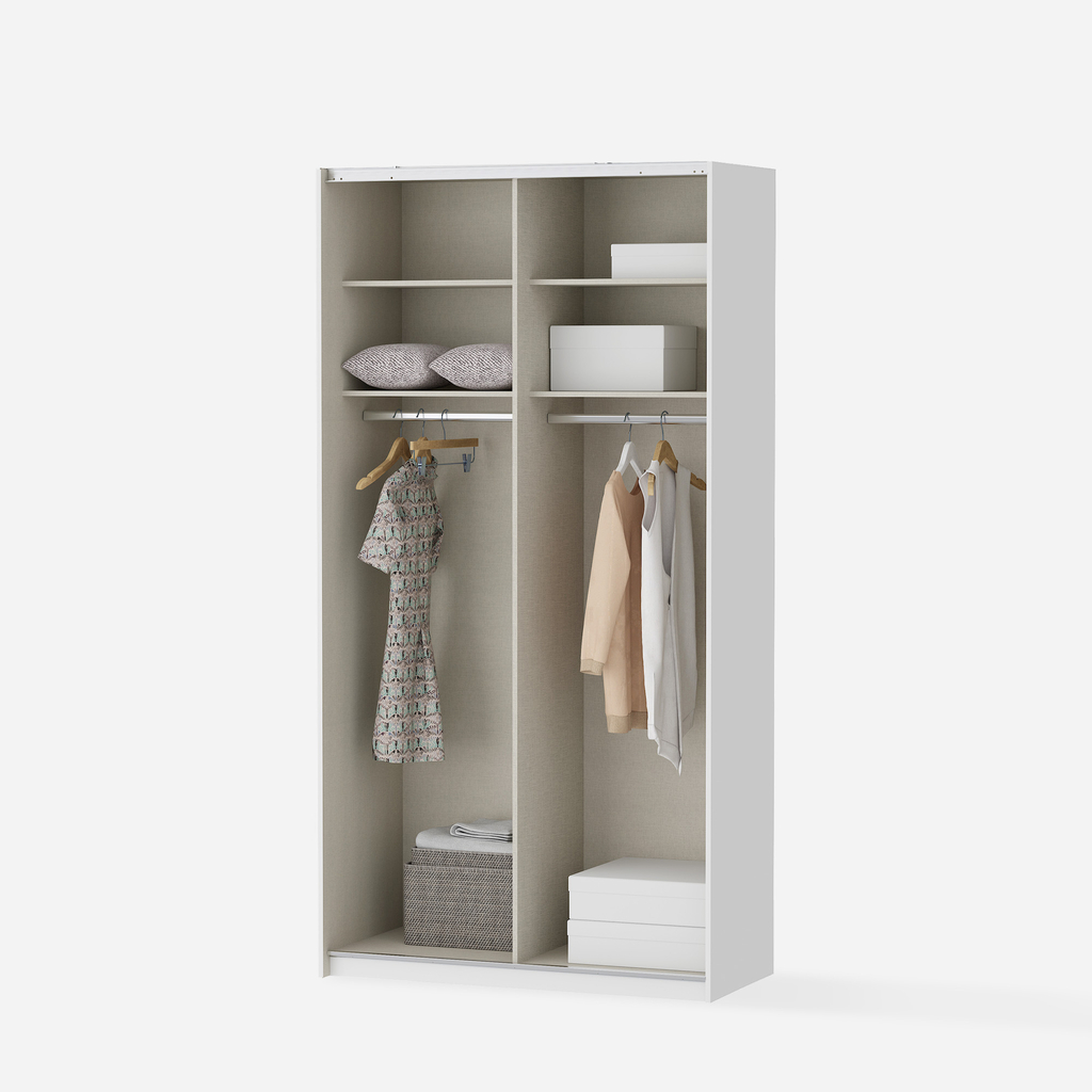 Skříň s posuvnými dveřmi FITIO lesk 120 cm