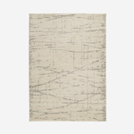Koberec s abstraktním vzorem LISA krémový 120x170 cm