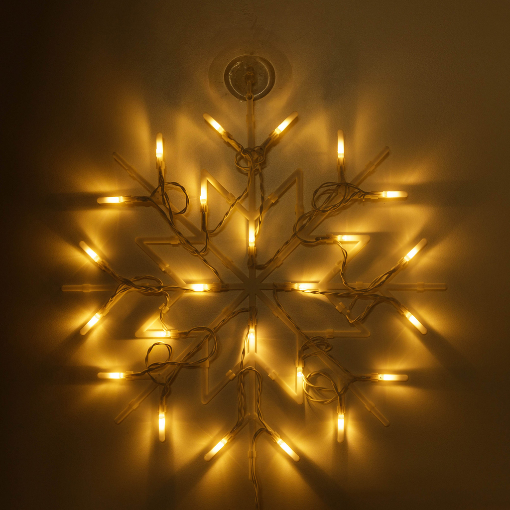 Vánoční dekorace LED bílá světlo teplé MIX