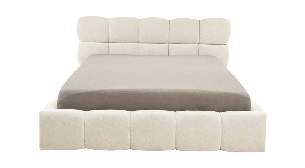 Čalouněná postel boucle CELINE 180x200 cm