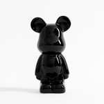 Dekorační figurka MEDVĚD černá