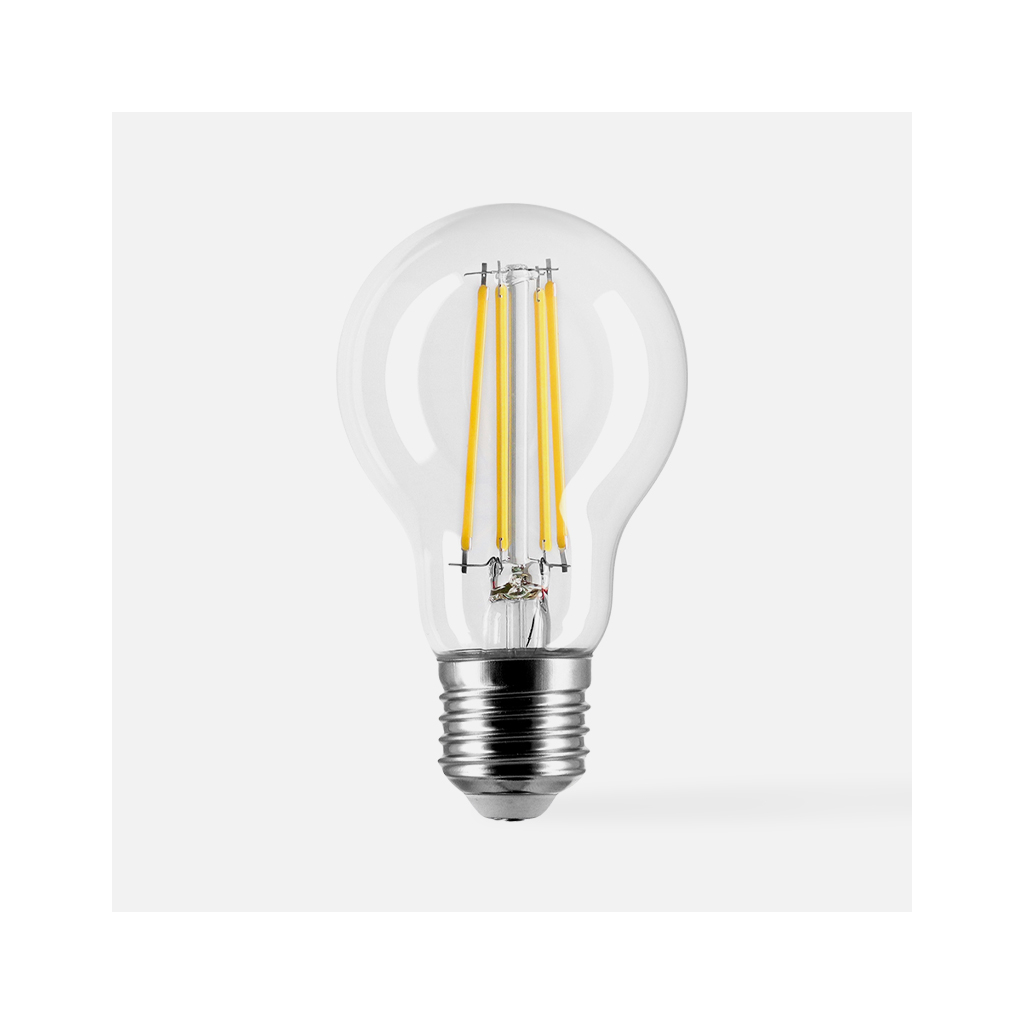 LED žárovka neutrální barva ORO-CLARO-E27-A60-8W-NW