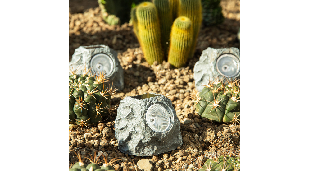 Venkovní dekorativní svítidlo zahradní kámen 12 cm