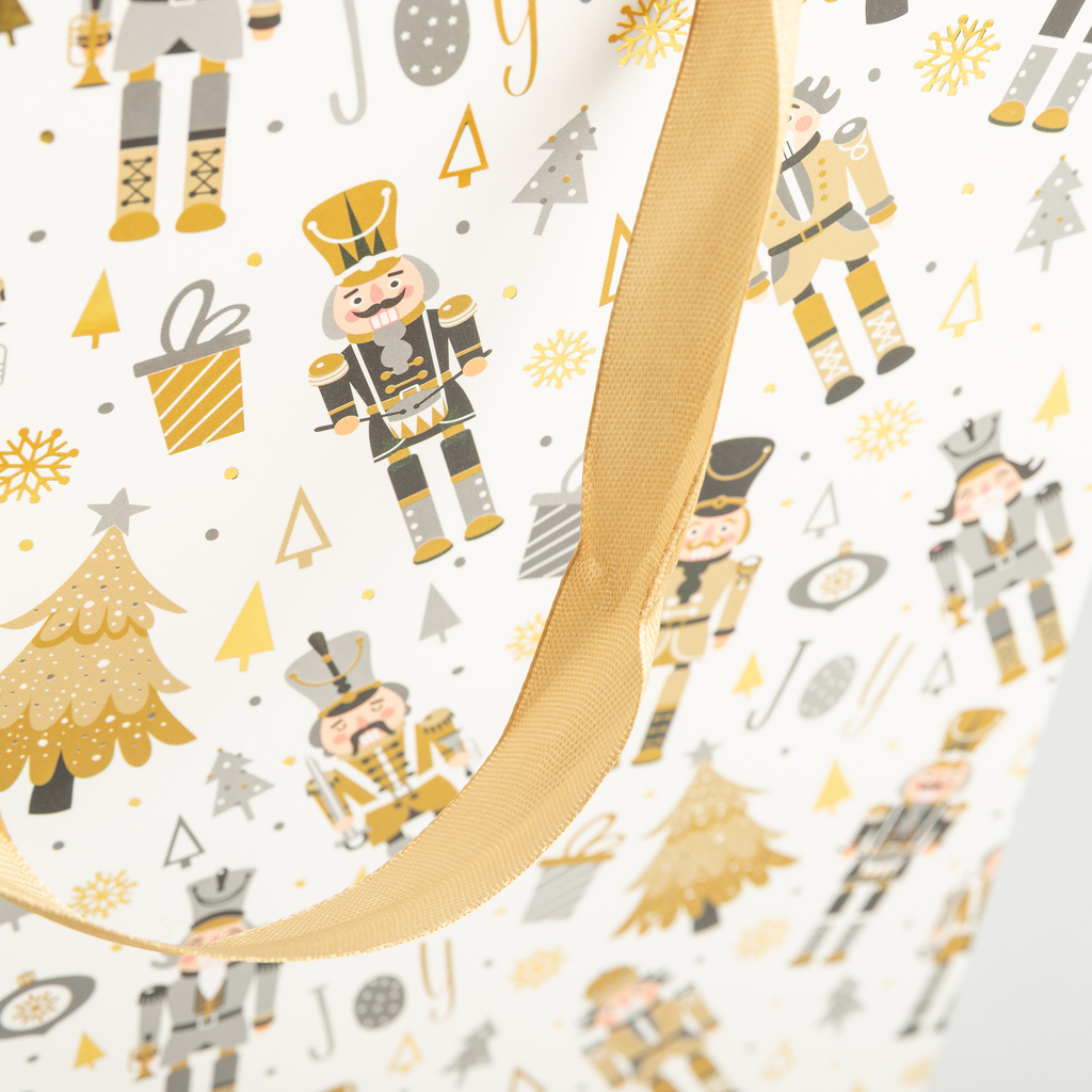 Vánoční dárková taška 34,5 cm MIX