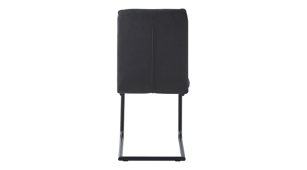 Černá čalouněná židle JIVOX