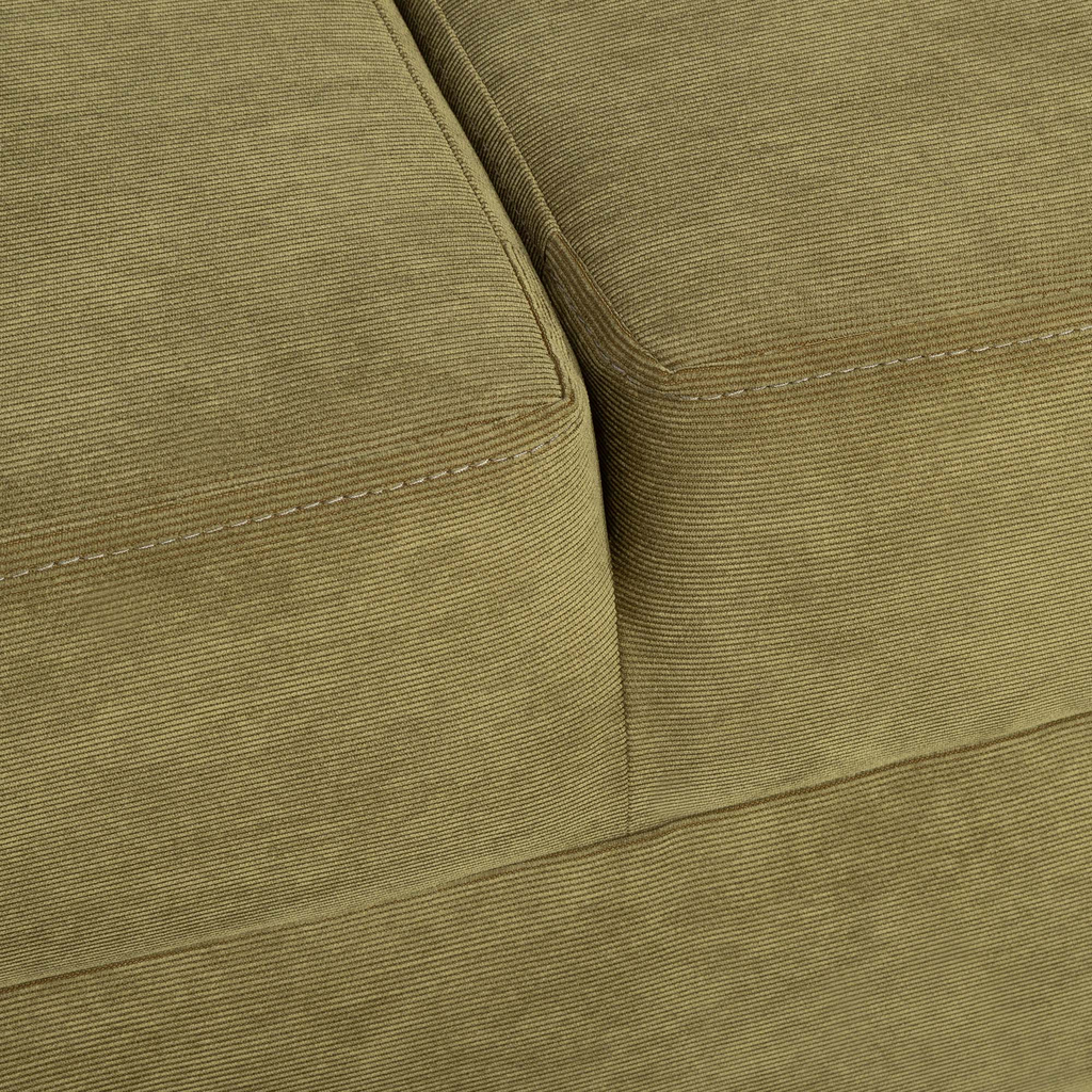 Trojmístná rozkládací pohovka MOSKA olivová